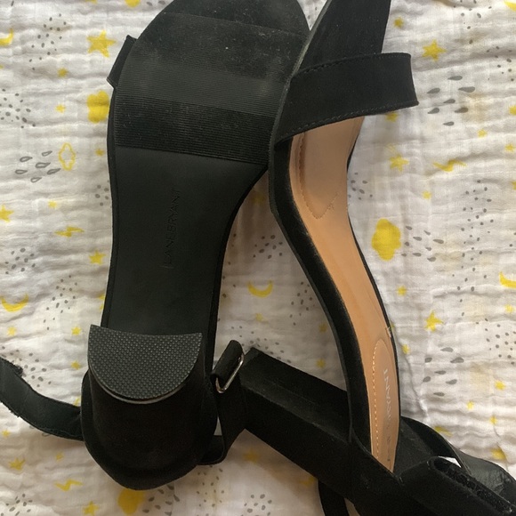 Lane Bryant suede black heels it’s US size 10w only worn a few times - Picture 3 of 4